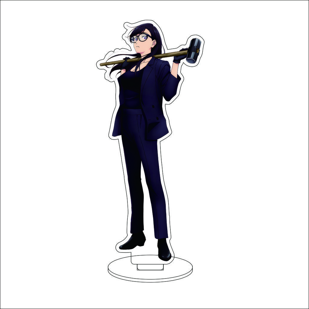 16CM Anime Summer Time Rendering Cosplay Acrylic Stand Ornaments Southern Hizuru Kofune Ushio Figure Stand Halloween Gifts