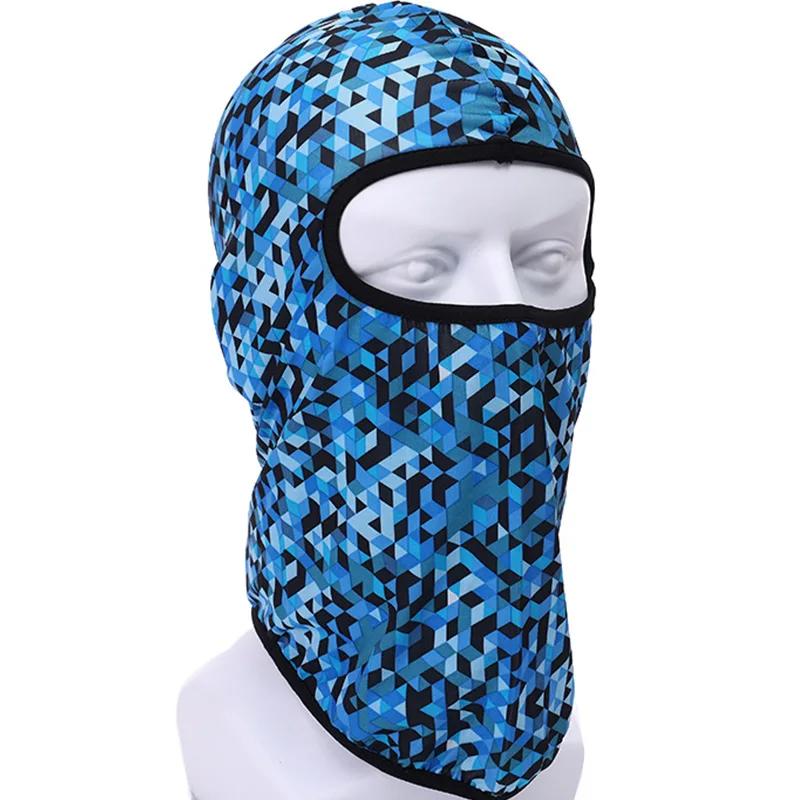 Camouflage Balaclava Full Face Cycling Mask Quick Dry Outdoor Road Bike Helmet Scarves Liner Caps Mtb Cycling Uv Protection Cap