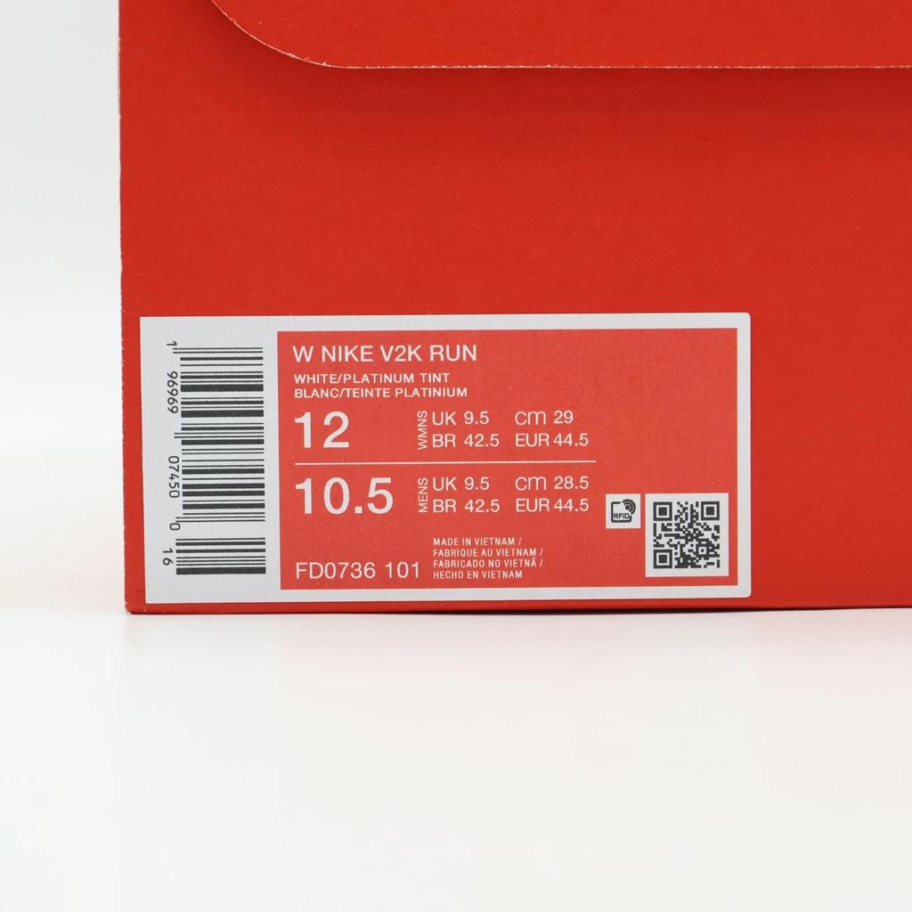 FD0736-101 Nike V2K Run Weiß Platin-Tönung (Damen)