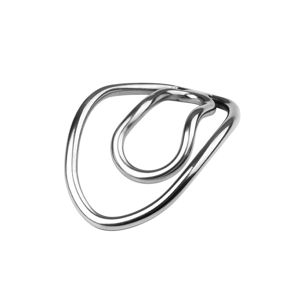 Foreskin Cover/Correction Sex Toys Pseudo-Girl Conversion Clip Metal Hollow Chastity Cage Bondage Male Exercise Penis Clips