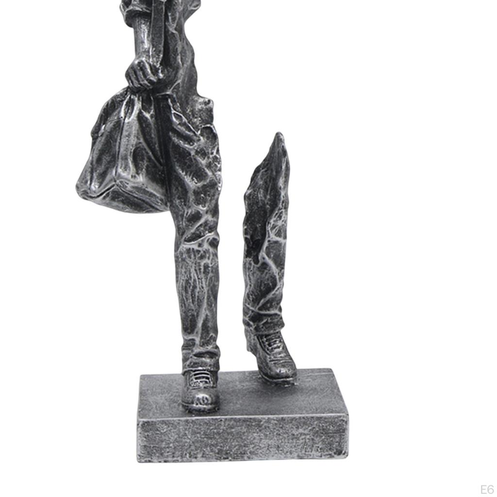 Creative Figure Statue Abstract Character Figurine Adornment Modern Art Decoration Tabletop Ornament