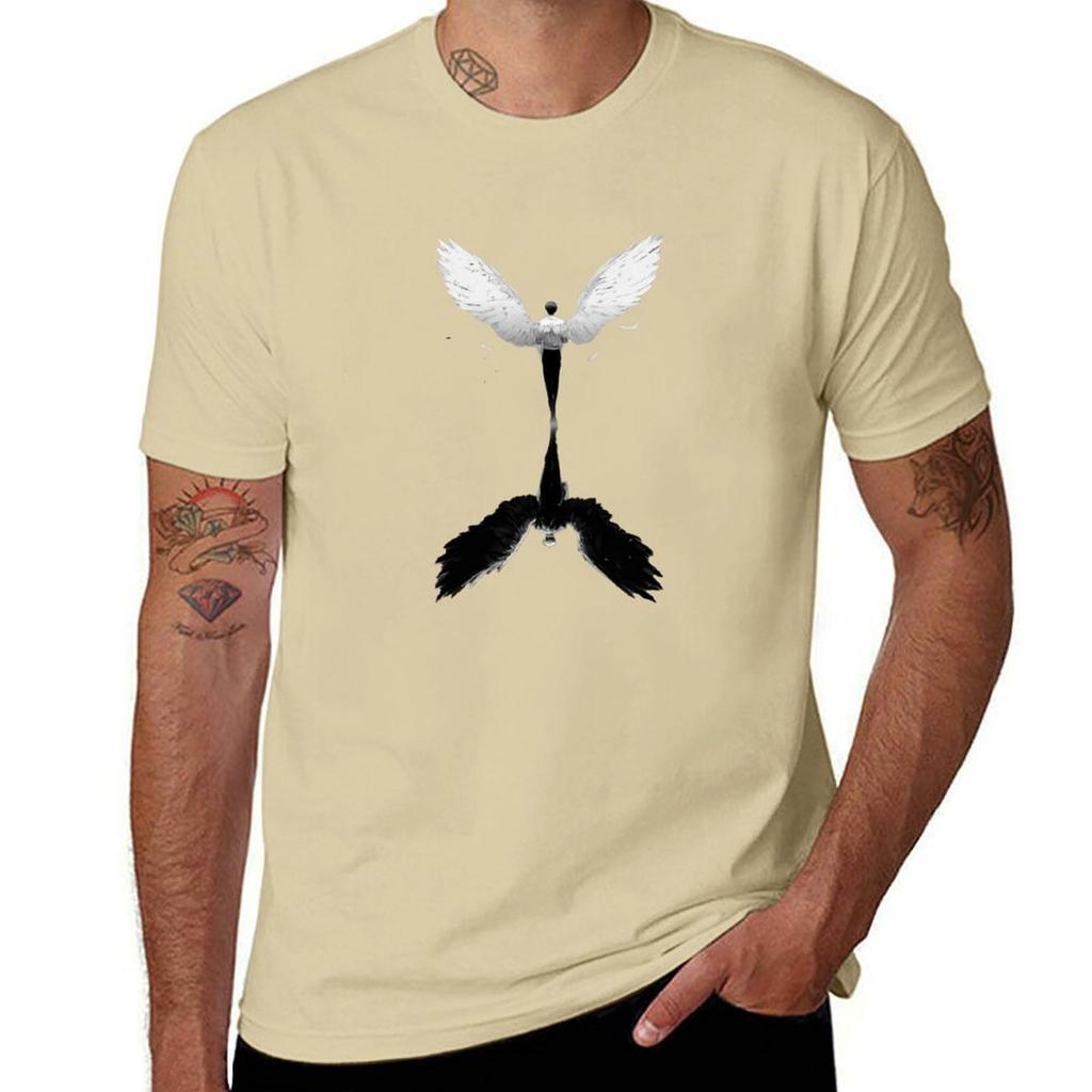 Omniscient Readers Viewpoint Angel and Devil Tshirt Tshirt quickdrying hippie clothes mens white t shirts