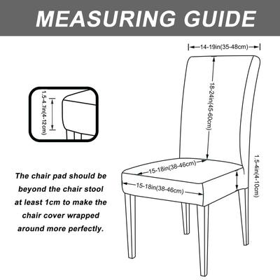 1pc Weiche Samt Esszimmer Stuhl Abdeckung Stretch Stuhl Abdeckungen Elastische Nicht Slip Sitz Schonbezüge Für Wohnzimmer Küche Büro hochzeit