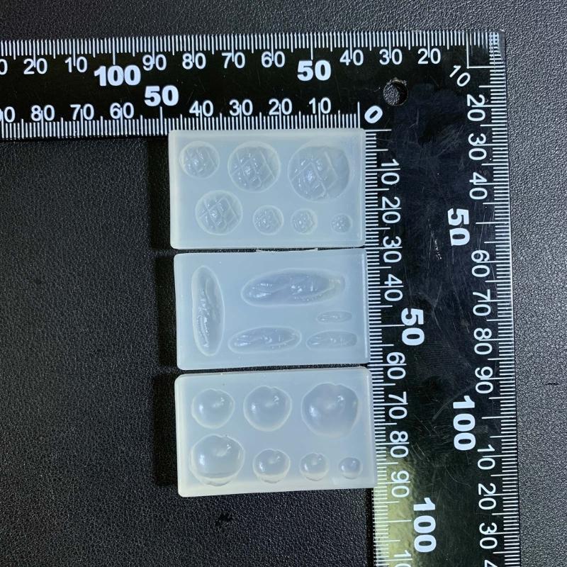 Beautiful Confections Silicone Mold Flexible Doll House Food Bread Toy Mold for Making Candy Chocolate Fondant