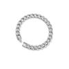 Stylish And Simple Cuban Chain Men'S And Women'S Jewelry Smooth Surface Lettering Titanium Steel Couple Bracelet Jewelry