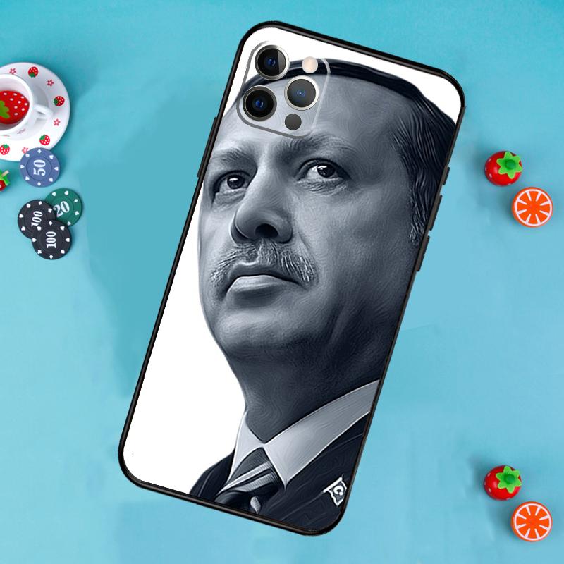 Turkey Recep Tayyip Erdogan Phone Case For iPhone 17 Air 16 15 14 13 12 11 Pro Max 12 13 mini 15 16 Plus 16e Cover Funda