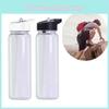 Bpa Free Leakproof Sport Water Bottle With Straw And Portable Design For Travel