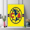 Club America Pattern  3pcs 100% Round Full Drill 5D DIY Diamond Painting Embroidery Cross Stitch Rhinestone Décor