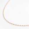 Official 10K Pink Gold Chain Birthday Gift for Includes Jewelry 112536122102 4.C Necklace, Women, Case,