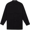 Fear of God Essentials Military Nylon Overshirt Black Men Outerwear 186BT244320F