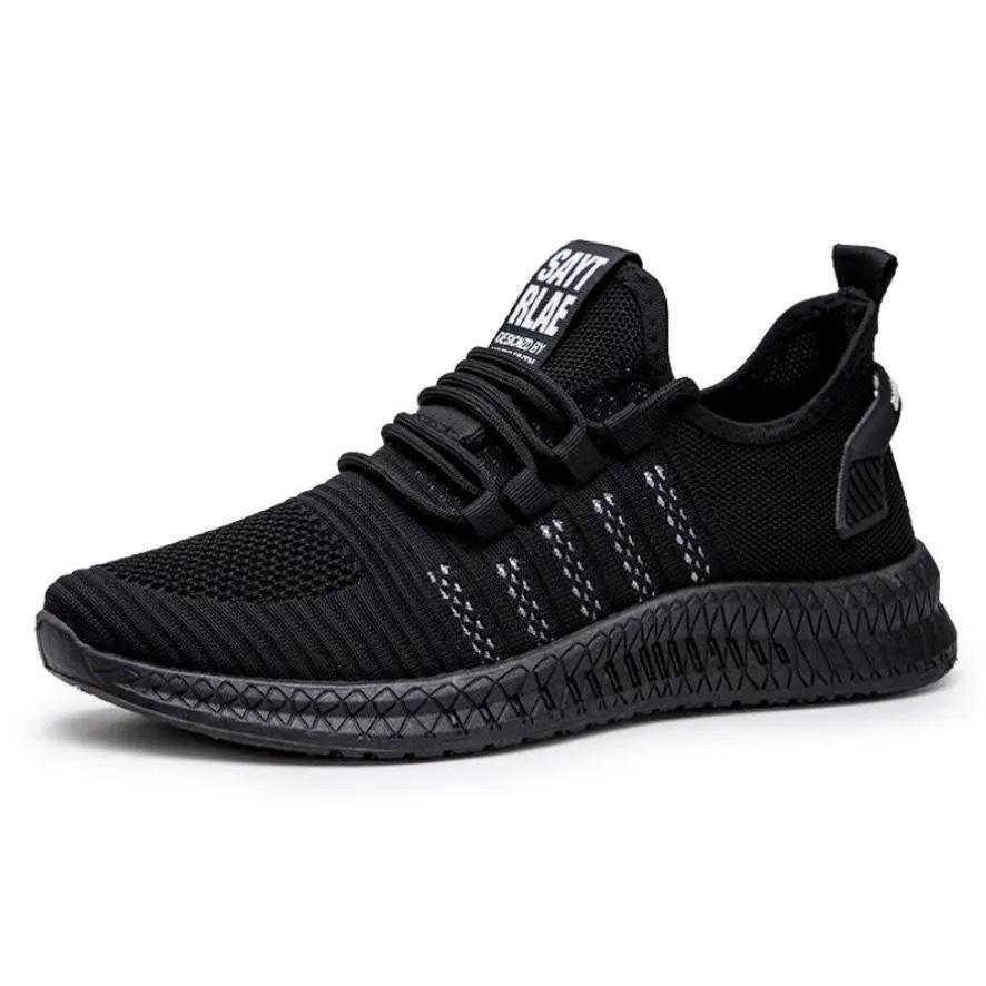 

Men s shoes Men s casual shoes Korean version of flying woven shoes Running shoes Sneakers Hollow design Lightweight 44