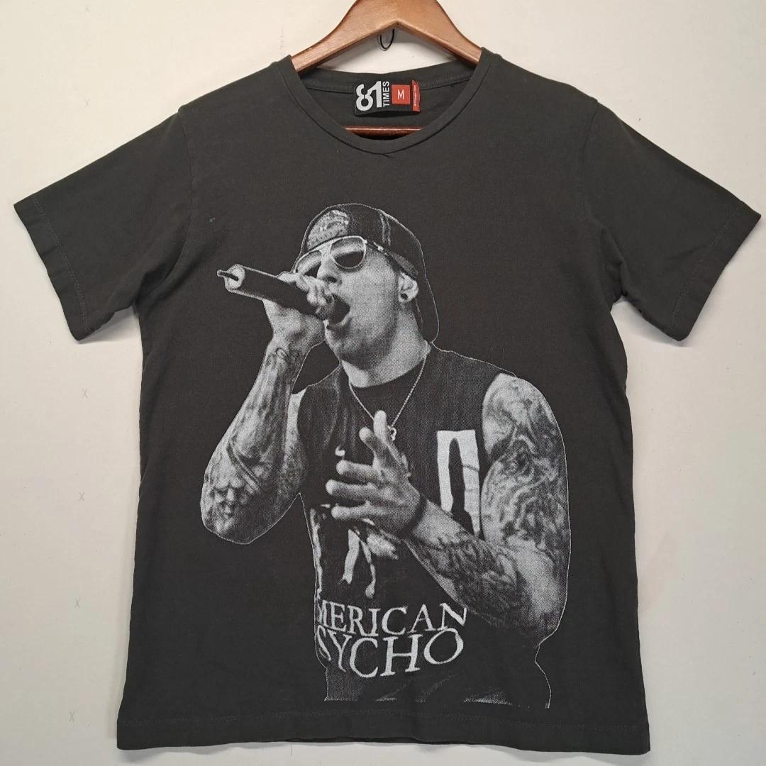 

81Times M. Shadows Avenged Sevenfold Medium Short Sleeve T Shirt Gray A7X Metal M