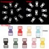 10/20pcs 6mm Plastic Mini Buckle DIY Doll Bags Buckle Handmade Backpack Button Bracelet Dog Collar Strap Buckle Webbing Supplies