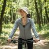 Women Sun Protections Hat Wide Brim Outdoor Sports Cap with Adjustable Fit