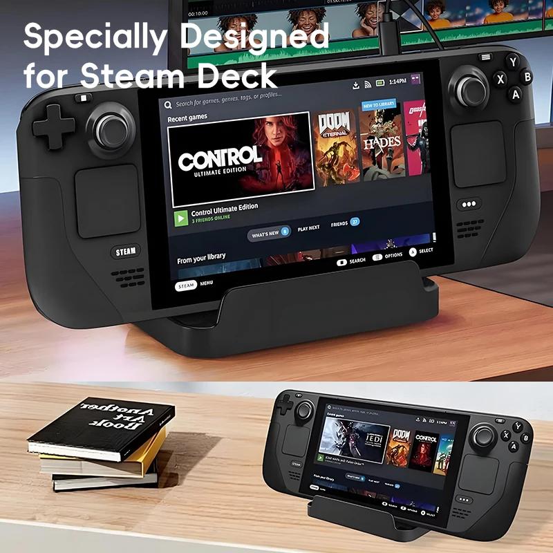 Universal Game Console Stand for NS / OLED / Lite and Steam Deck Adjustable Portable Display Holder Bracket