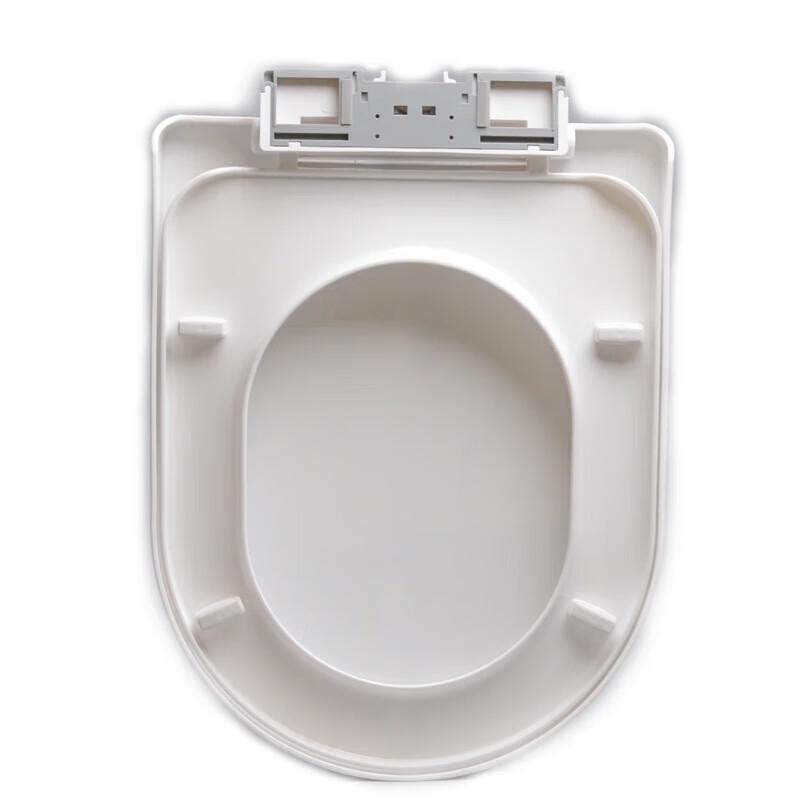 FEEGOO Thickened U-shaped Slow-Close Toilet Seat Cover