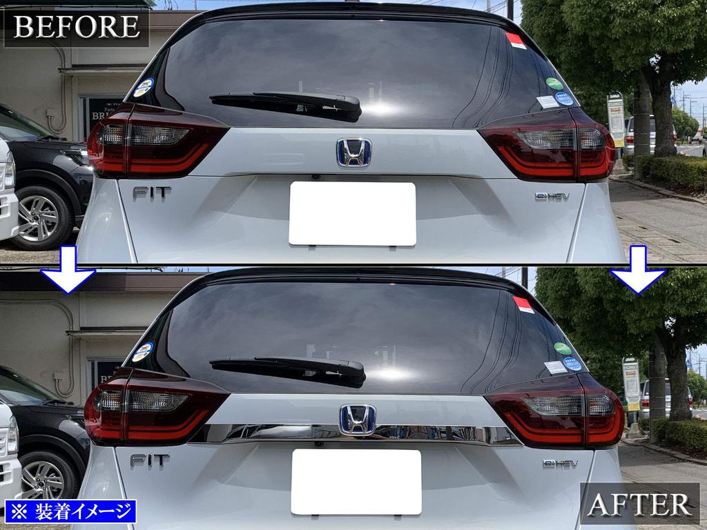 BRIGHTZ Fit GR Finish Stainless Steel Plated Trunk Lid Mold GR1 GR2 GR3 GR4 GR5 GR6 GR7 GR8 R1 R2 R3 R4 R5 R6 R7 R8 1 2 3 4 5 6 7 8 Ultra-Mirror (1