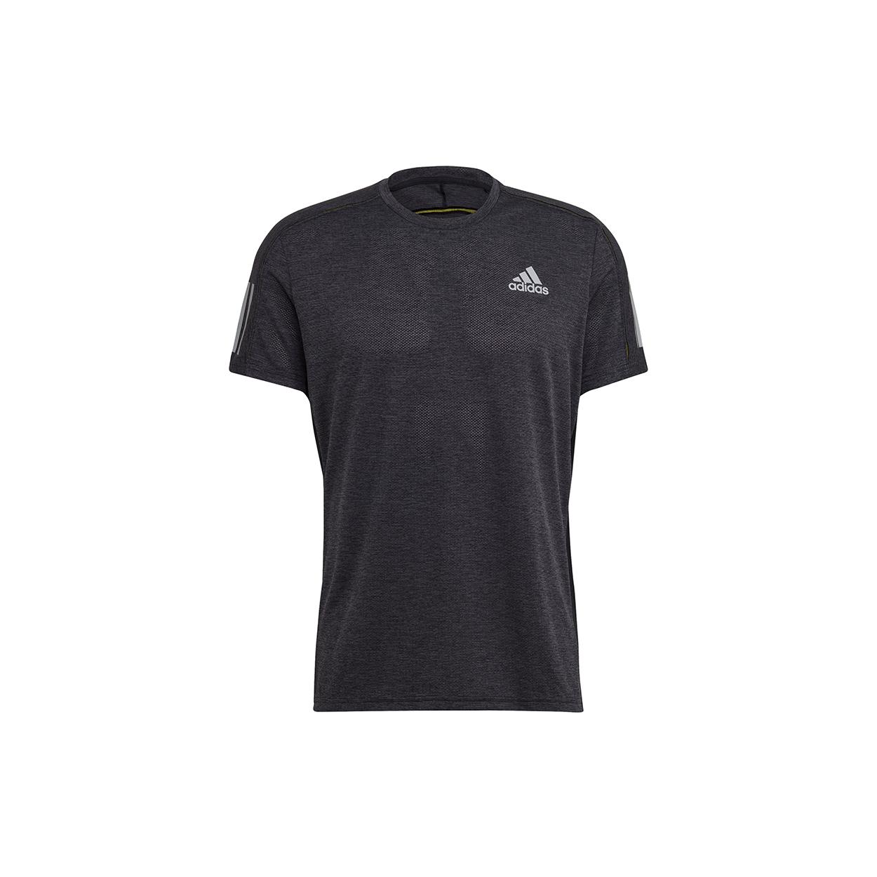 Мужская футболка для бега Adidas Черная GK6059 S