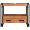 Bathroom Vanity Cabinet Brown 71 x 33 x 58 cm Solid Acacia Wood