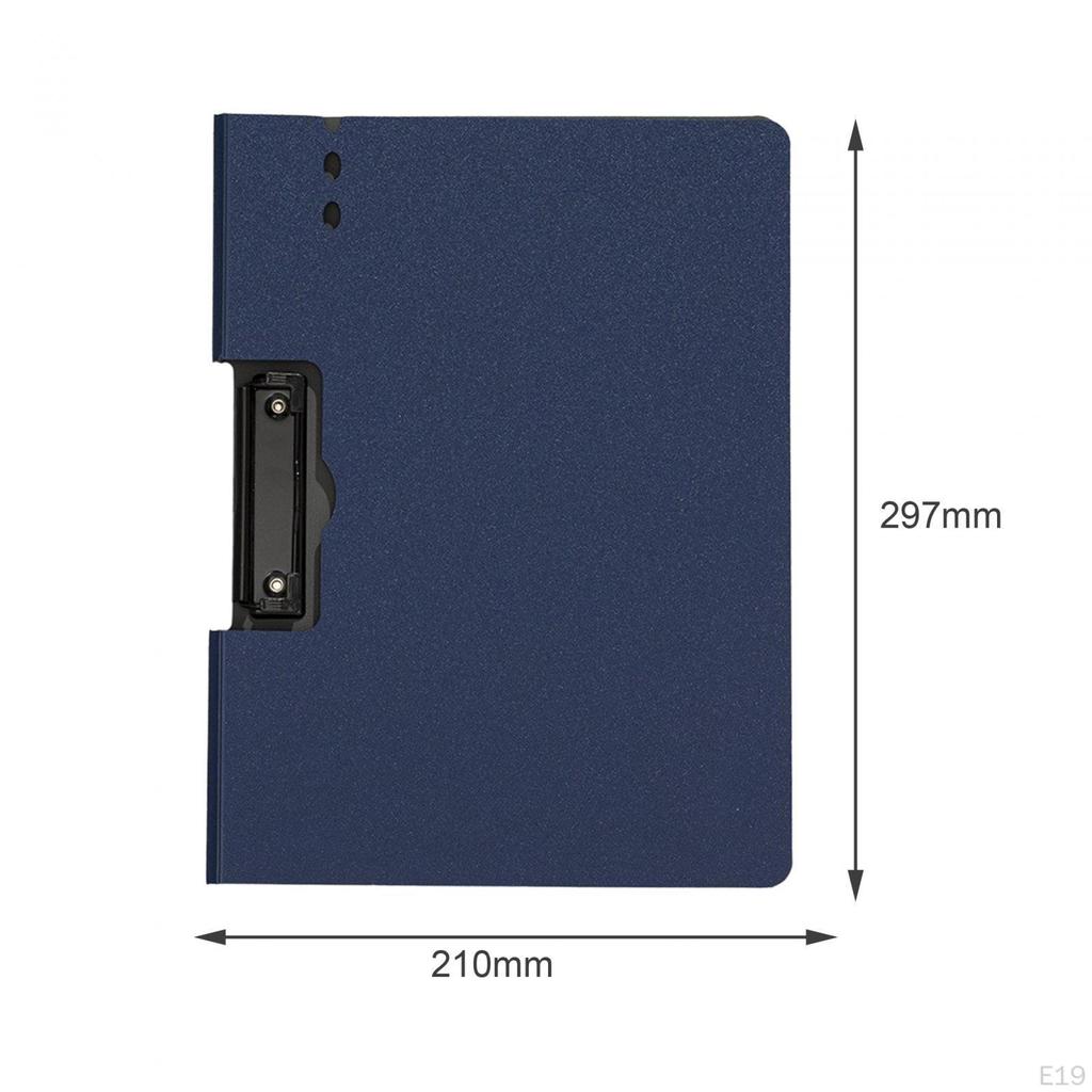 A4 Binder File Folder, Loose Paper Letter Portable Document Folder Clipboard for Memo Homework