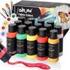 Cailèfú Waterproof Fade-Resistant Textile Pigment Set for DIY Graffiti Coloring