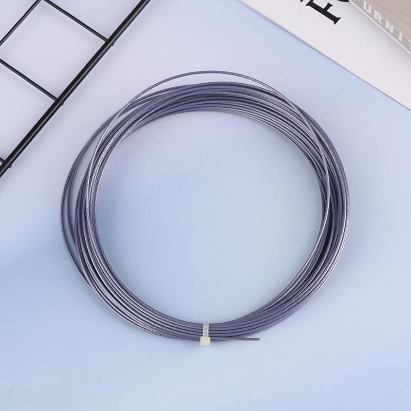 

Универсальная теннисная струна Co-Polyester Monofibre Double Ribbed Tennis Racquet String 17G/1.25Mm для любителей тенниса серый