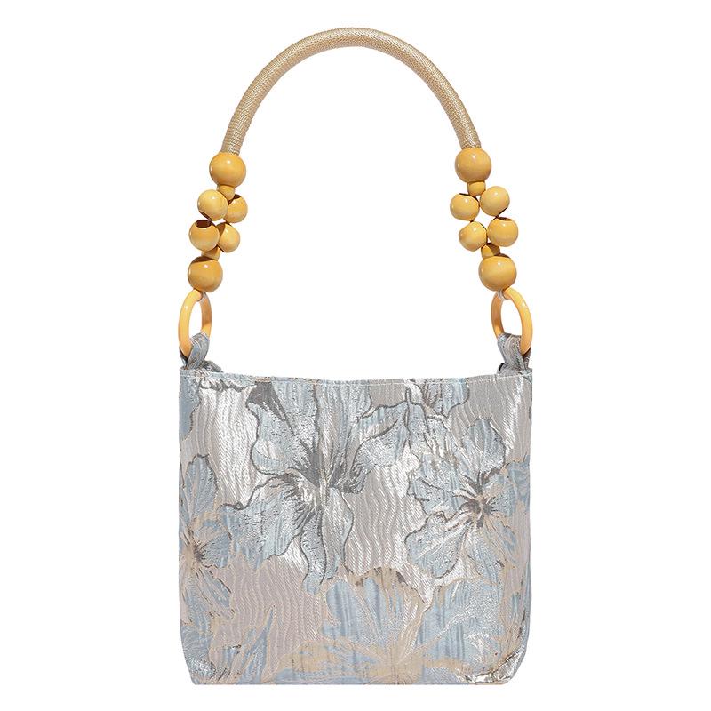 2025 Herbst Bestickte Damen Achsel-Tragetasche: Vielseitiger täglicher Schulter-Eimer-Stil