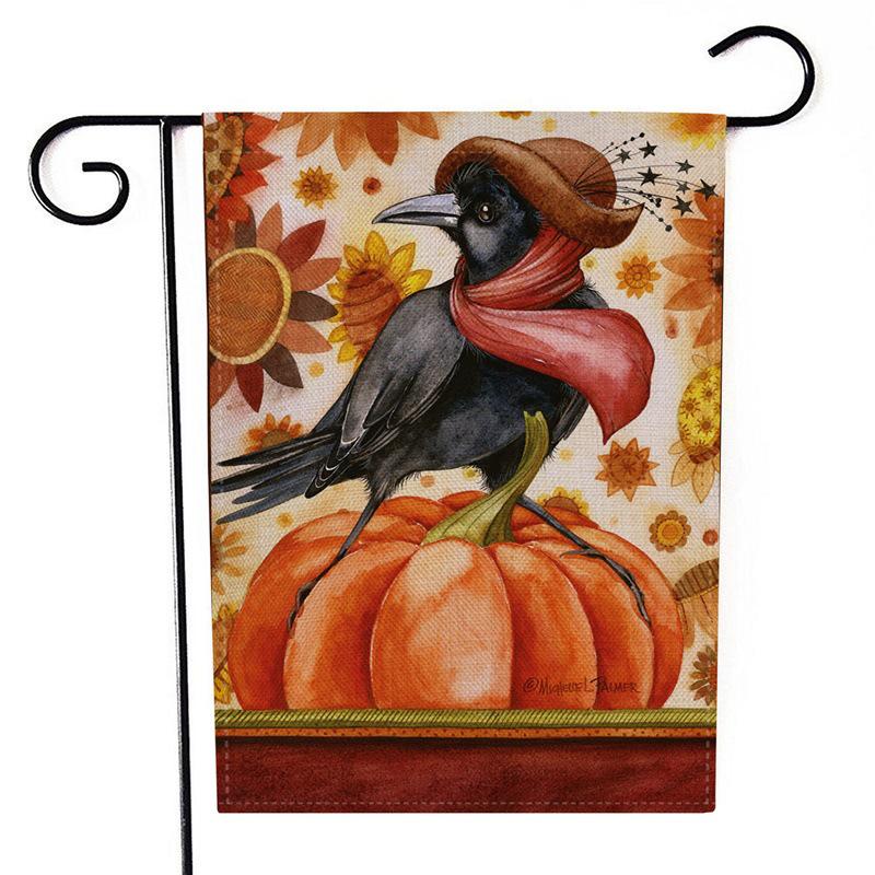 Halloween Double-Sided Garden Flag - Pastoral Style Standard