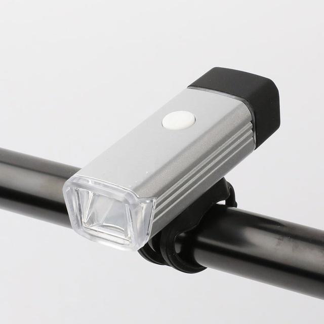 Bicycle Light LED COB USB Rechargeable Battery Front Headlight Mountain Flashlight Cycling Safety Warning Light Handlebar&300lm
