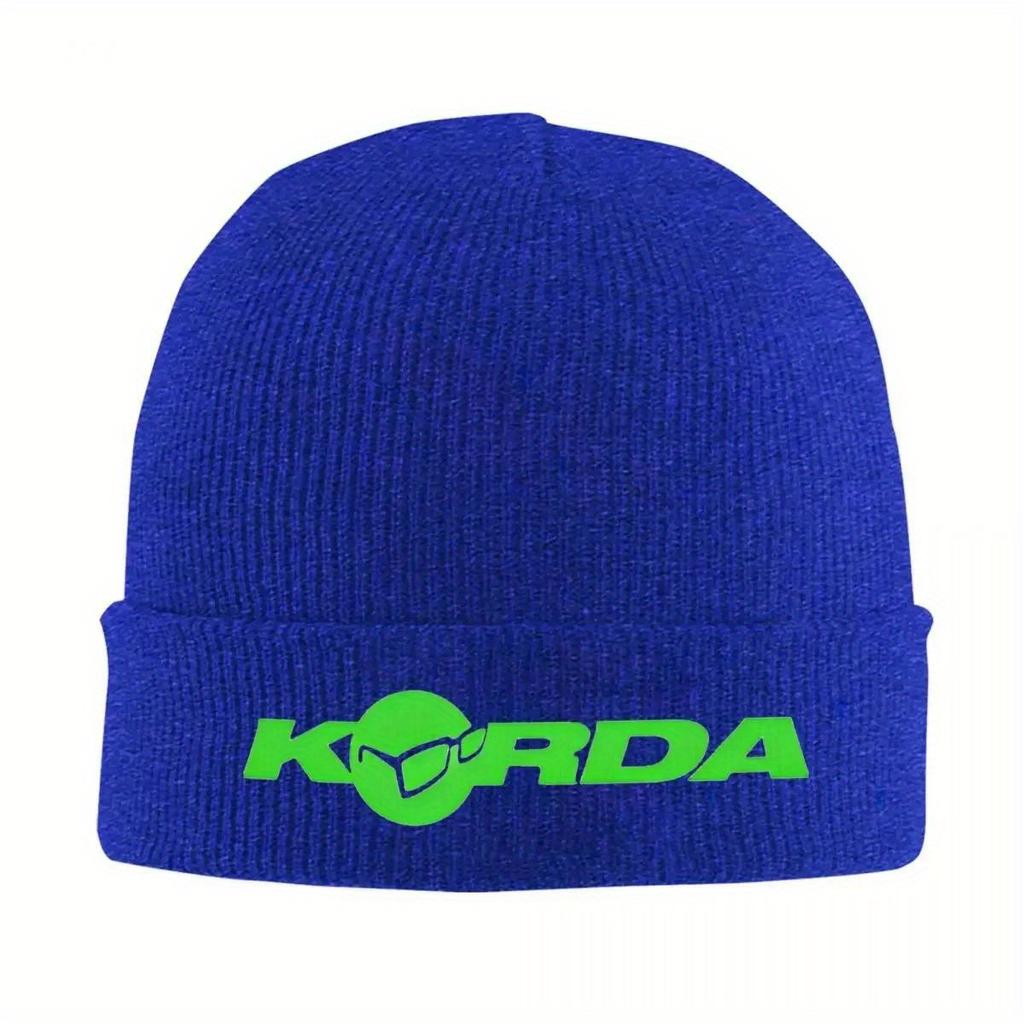 Korda Logo Beanie Hats Hip Hop Caps Female Male Kpop Skullies Beanies Spring Design Elastic Beanie Hat