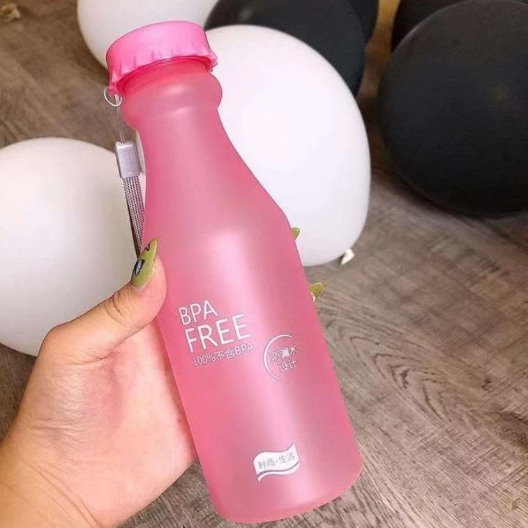 1 Pcs 550ML Unbreakable Outdoor Sports Travel Water Bottle Portable Leak-proof Cycling Camping Water Cup