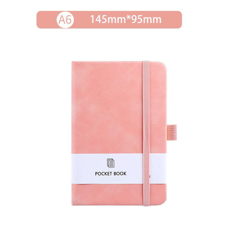 A6/A7 Pocket Notepad Sketchbook Portable 100 Sheets Portable Mini Notebook Not Drop Pages 5 Colors Notebooks And Journals