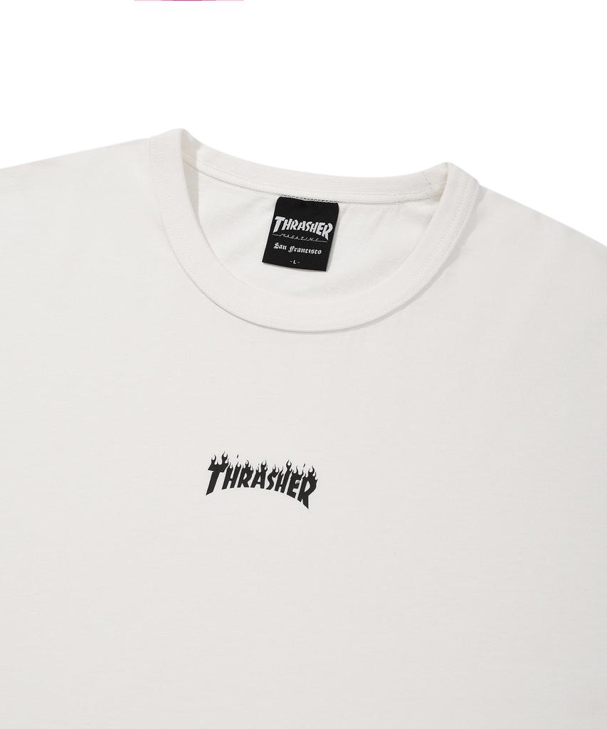 Treasure Flame Logo Long Sleeve Off-White