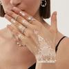 10pcs Flower Temporary Tattoo Stickers Butterfly Body Art Tattoo White Tattoo Stickers  Women Men