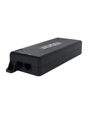 LINOVISION Gigabit 90W Pasivní POE Jednoportový POE PTZ POE Napájecí Injektor pro VoIP Telefon Injektor, Injektor, 10/100/1000Mbps Hi-POE Midspan, Kamera,