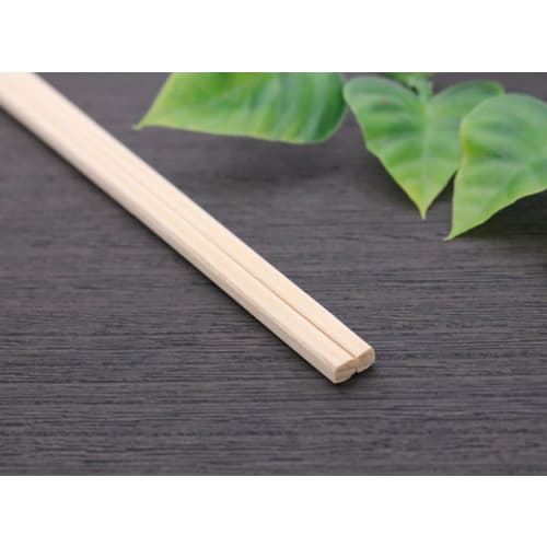 Yoshii Shoji Japanese-Made Cypress Genroku Chopsticks, 21cm, 50 Pairs, Poly Bag, Kaiseki Style, Restaurant Use, YOS-041