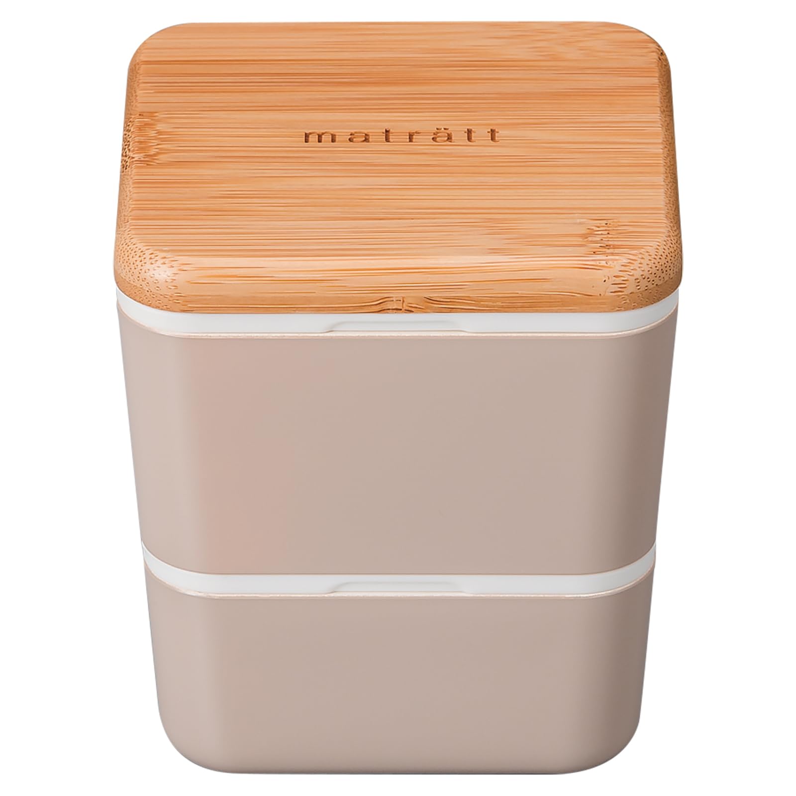 

Masakazu Mosle Square Nest W10 D10 H11 27422 Lunch, Greige, Size Approx.