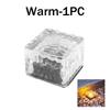 Solar Ice Cube Light, Square Glass Block Landscape Lamp, Waterproof Outdoor Pathway Garden Yard Decor Light