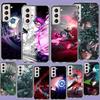 Blue Lock Anime Phone Case For Samsung Galaxy S25 Edge S24 S23 FE S21 S20 S10 Plus S22 S26 Ultra Cover Clear Cases TPU Capa Shel