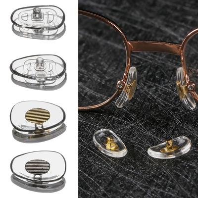 Safety Anti-Slip Silicone Glasses NosePads Eyewear Accessories Eye Care Tools Silicone Nose Pads