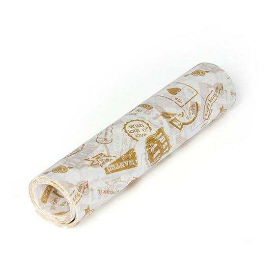 Oil-Proof Baking & Pastry Wax Paper - Printed Food Packaging Mat