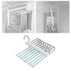 Multi Layer Folding Pants Hangers Slack Wardrobe Travel Hotel Hanging Rack 