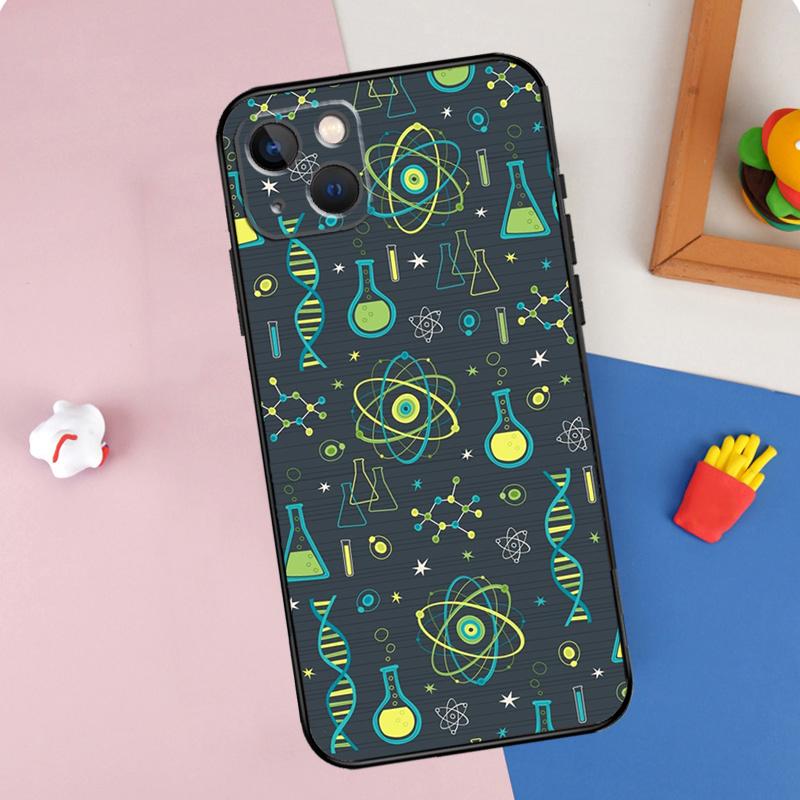 Science Biology Chemistry Phone Case For iPhone 16 Pro Max 11 12 13 Mini 14 15 Pro Max XR 16e 15 16 Plus Cover Shell