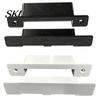 Black White Screen Door Seal 2Pcs Room Drain Kit, Patio for Aluminum Porch Enclosure Bottom, Outdoor Threshold Insect & Dust Proof Water Inserts