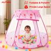 120CM Hexagonal Star Children Kids Game Tent Folding Portable Ball Pool Indoor Outdoor Garden Playhouse Baby Princess Castle Toy