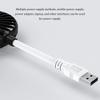 Handheld Fan Usb Rechargeable Silent Cooling Power Bank Mini Plug Pocket Electric Fans Summer Travel Appliances