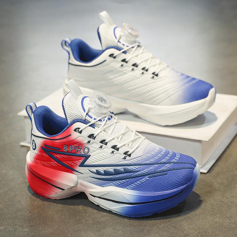 New students middle and older children's shoes running shoes mesh surface summer breathable middle and older children's and students' racing shoes