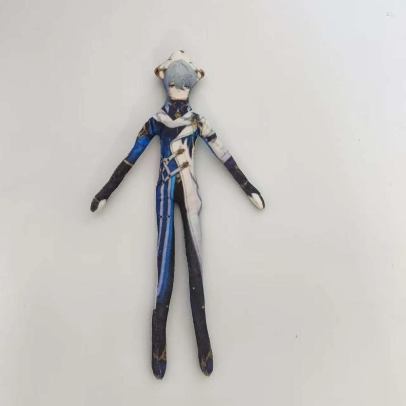 Honkai: Star Rail Anime Cosplay Stuffed Dolls Movable Abstract Body Wire Skeleton Halloween Prop Slender Twistable Shape Toy