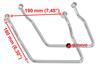 GUDAVO Luggage Saddlebag Pannier Support Bars for Honda Rebel CMX VT 600 VLX 600 Yamaha XVS 650 Dragstar 500/300 / Shadow,