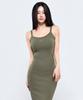 Pijikeolgameoncheu P5072 Symbol Ribbed Long Dress [Brown]